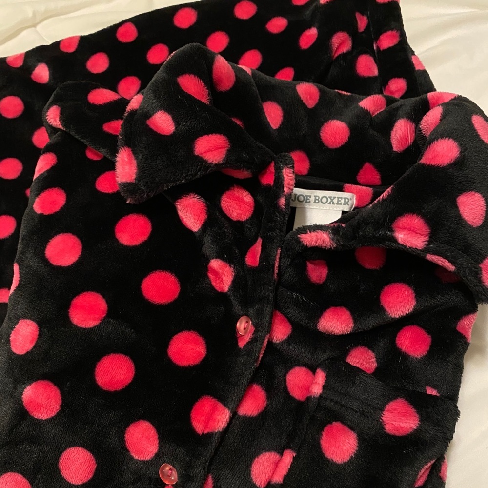 Joe Boxer Polka-Dot Sleepwear Set in XL